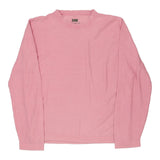 Vintage Napapijri Jumper - XL Pink Cotton