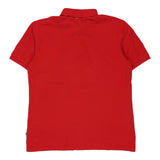 Vintage Napapijri Polo Shirt - XL Red Cotton