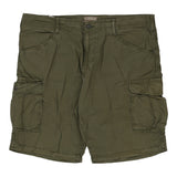 Vintage khaki Napapijri Cargo Shorts - mens 38" waist