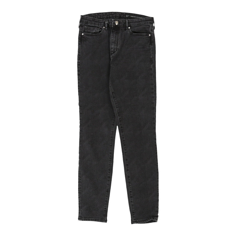 Armani Jeans - 30W UK 10 Black Cotton