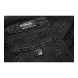 Armani Jeans - 30W UK 10 Black Cotton