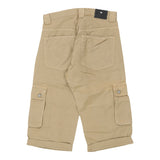 Vintage beige Versace Jeans Couture Cargo Shorts - mens 32" waist