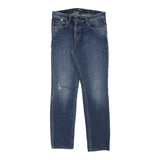 Just Cavalli Slim Jeans - 32W 32L Blue Cotton