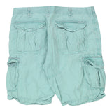 Napapijri Cargo Shorts - 41W 13L Blue Cotton