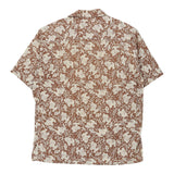 Vintage brown Valentino Short Sleeve Shirt - mens medium