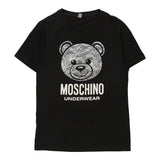 Vintage black Moschino T-Shirt - womens x-small