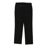 Vintage black Armani Jeans Trousers - womens 34" waist