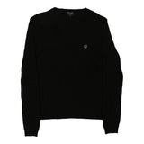 Vintage black Armani Jeans Jumper - womens large