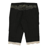 Vintage black Just Cavalli Shorts - womens 30" waist