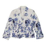 Vintage white Escada Blazer - womens x-small