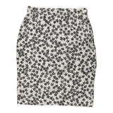 Vintage white Yves Saint Laurent Mini Skirt - womens 28" waist
