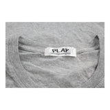 Vintage grey Play Comme Des Garcons T-Shirt - mens large