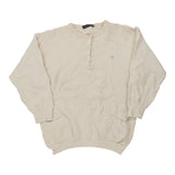 Vintage beige Les Copains Cardigan - womens large
