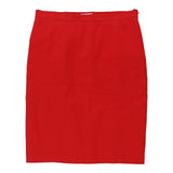 Vintage red Cheap & Chic Moschino Skirt - womens 32" waist