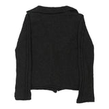 Vintage Byblos Jacket - Small Black Virgin Wool