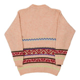 Vintage pink Benetton Jumper - womens medium