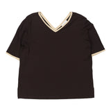 Vintage brown Les Copains Blouse - womens large