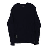Vintage navy Napapijri Jumper - mens large