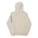 Vintage cream Napapijri Hoodie - mens small