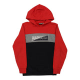 Vintage red Age 14 Napapijri Hoodie - boys medium