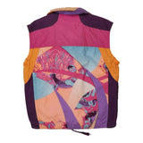 Vintage multicoloured Colmar Gilet - mens large