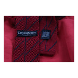 Vintage red Yves Saint Laurent Tie - mens no size
