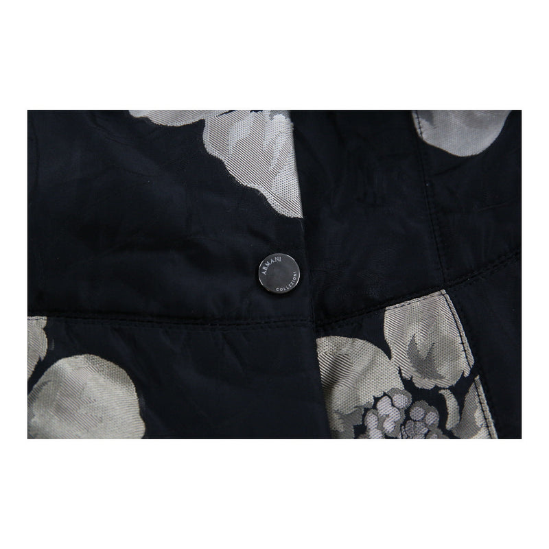 Vintage black Armani Jacket - womens large