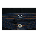 Dolce & Gabbana Pencil Skirt - 38W UK 18 Black Wool Blend