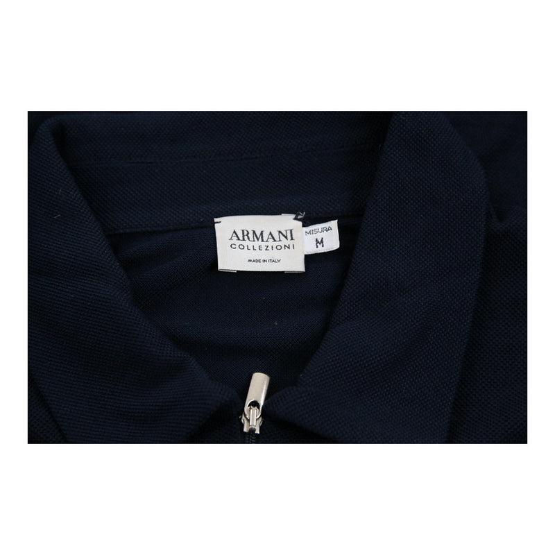 Vintage navy Armani Polo Shirt - mens medium