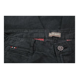 Napapijri Trousers - 35W 34L Grey Cotton