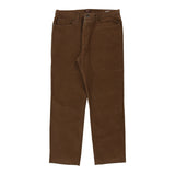 Gianfranco Ferre Trousers - 36W 29L Brown Cotton