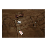 Gianfranco Ferre Trousers - 36W 29L Brown Cotton