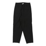 Vintage black Burberry London Trousers - womens medium