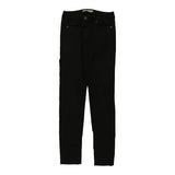 Vintage black Burberry Brit Trousers - womens 32" waist