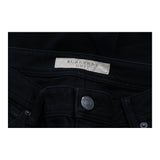 Vintage black Burberry Brit Trousers - womens 32" waist