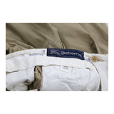 Vintage beige Burberry Trousers - mens 34" waist