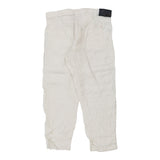 Vintage white Armani Exchange Trousers - mens 34" waist