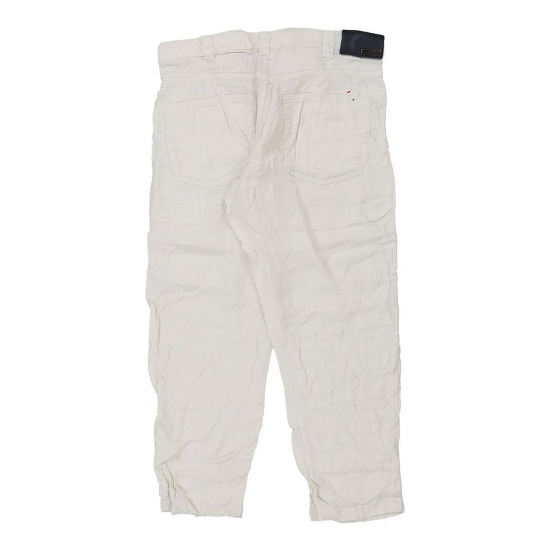 Vintage white Armani Exchange Trousers - mens 34" waist