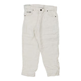 Vintage white Armani Exchange Trousers - mens 34" waist