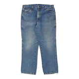 Dickies Carpenter Trousers - 38W 29L Blue Cotton