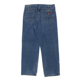 Dickies Carpenter Trousers - 35W 30L Blue Cotton