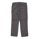 Dickies Carpenter Trousers - 36W 30L Grey Cotton