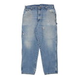 Dickies Carpenter Trousers - 36W 30L Blue Cotton