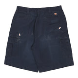 Dickies Cargo Shorts - 37W 11L Navy Cotton