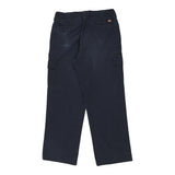 Dickies Cargo Trousers - 36W 31L Navy Cotton Blend