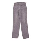 Levis Cord Trousers - 30W 34L Grey Cotton