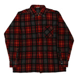 Vintage red Cassera Flannel Shirt - mens x-large