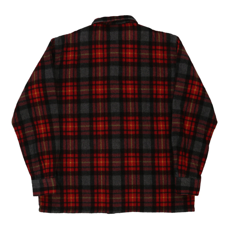 Vintage red Cassera Flannel Shirt - mens x-large