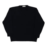 Vintage navy Marks & Spencer Jumper - mens large