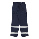 Unbranded Cargo Trousers - 30W 29L Navy Cotton